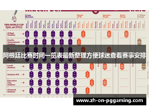 阿根廷比赛时间一览表最新整理方便球迷查看赛事安排
